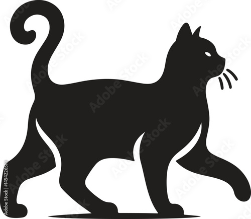 Cat silhouette