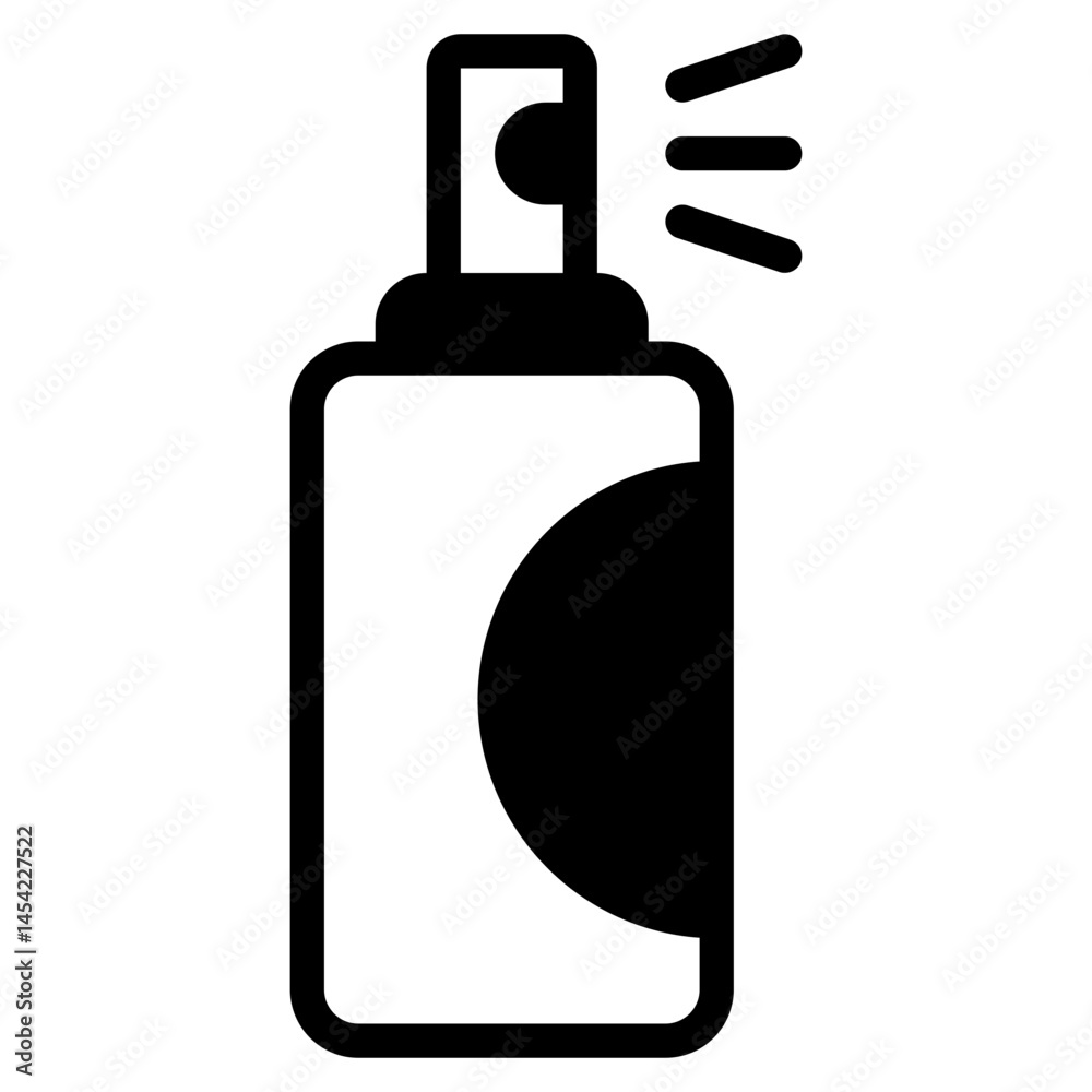 Obraz premium Icon Spray Bottle Use