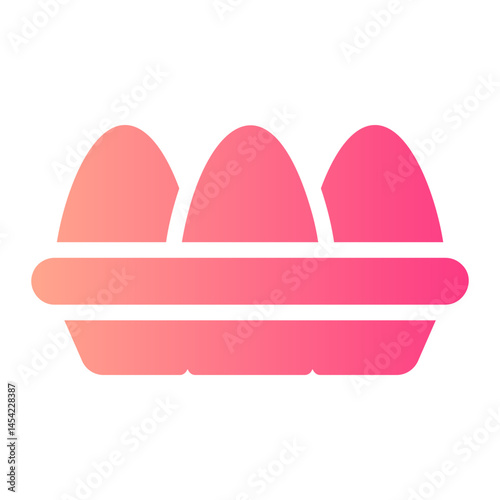 eggs gradient icon