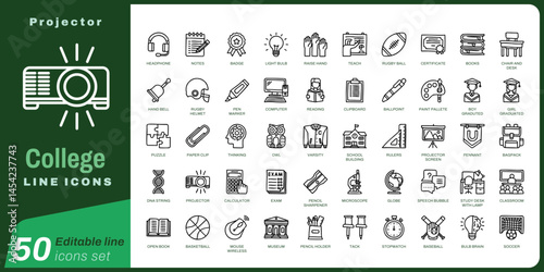 50 set_college icon_projector 