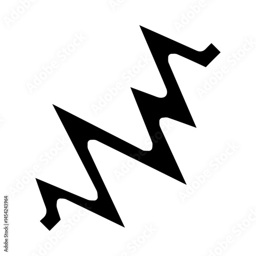 Space Wave Glyph icons
