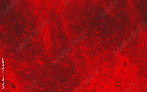 Abstract Watercolor red grunge background painting with Beautiful stylist modern texture. Distressed grunge textures, and scattered speckled elements with sense of chaos. Moody and atmospheric effect