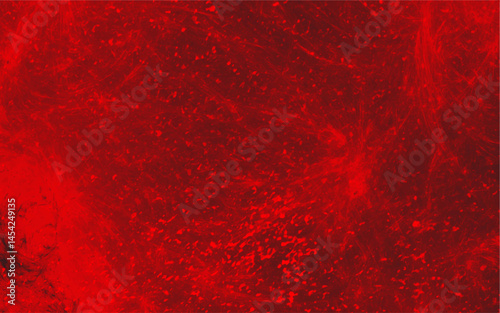 Abstract Watercolor red grunge background painting with Beautiful stylist modern texture. Distressed grunge textures, and scattered speckled elements with sense of chaos. Moody and atmospheric effect