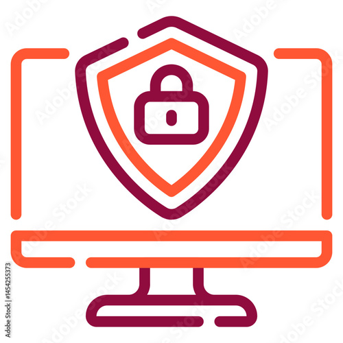 Cybersecurity Shield Icon