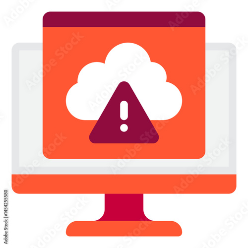 Icon Cloud Error Notification