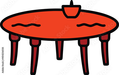 vector illustration of a restaurant