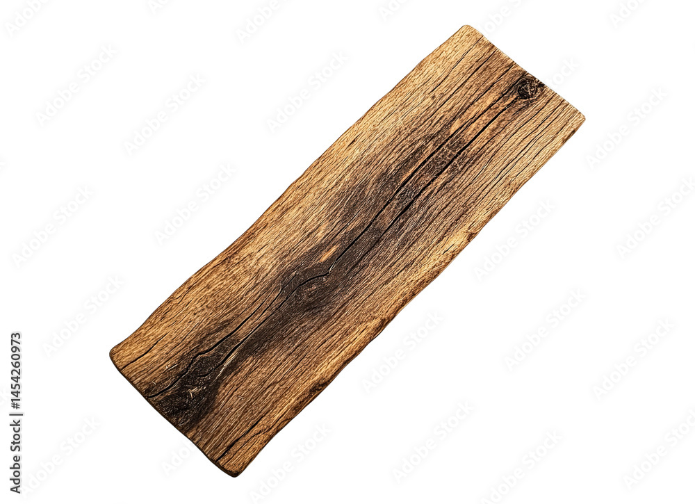 Fototapeta premium Rectangular wooden cutting