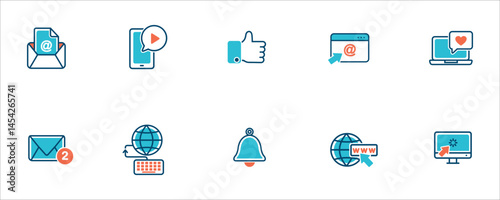 Internet Icon Set