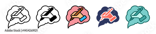 Design Thinking multiple icon