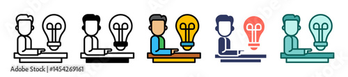 Business Idea multiple icon
