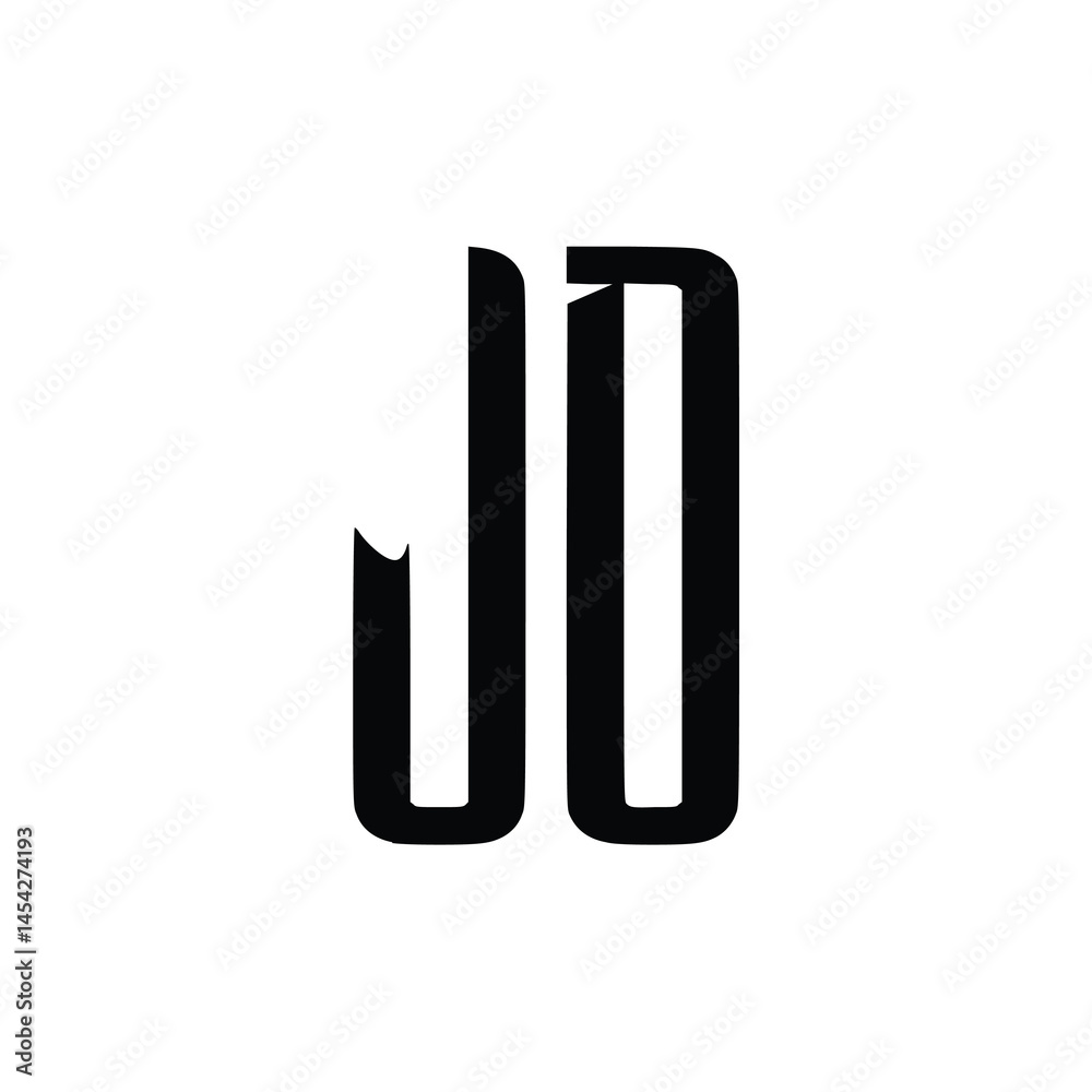 JD monogram logo design letter text name symbol monochrome logotype alphabet character simple logo JD monogram logo design letter text name symbol monochrome logotype alphabet character simple logo