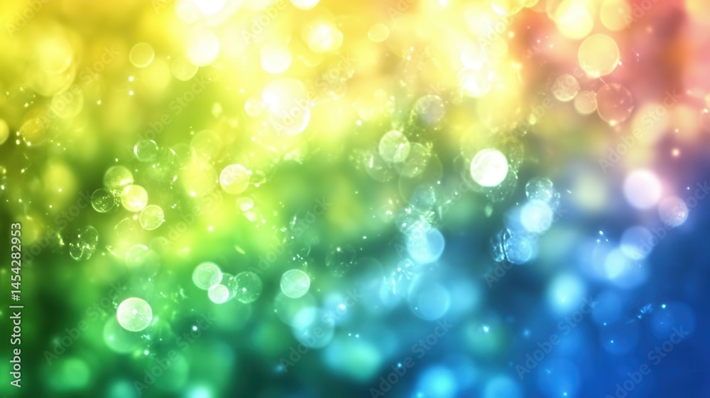 Fototapeta premium Abstract bokeh with vibrant colors