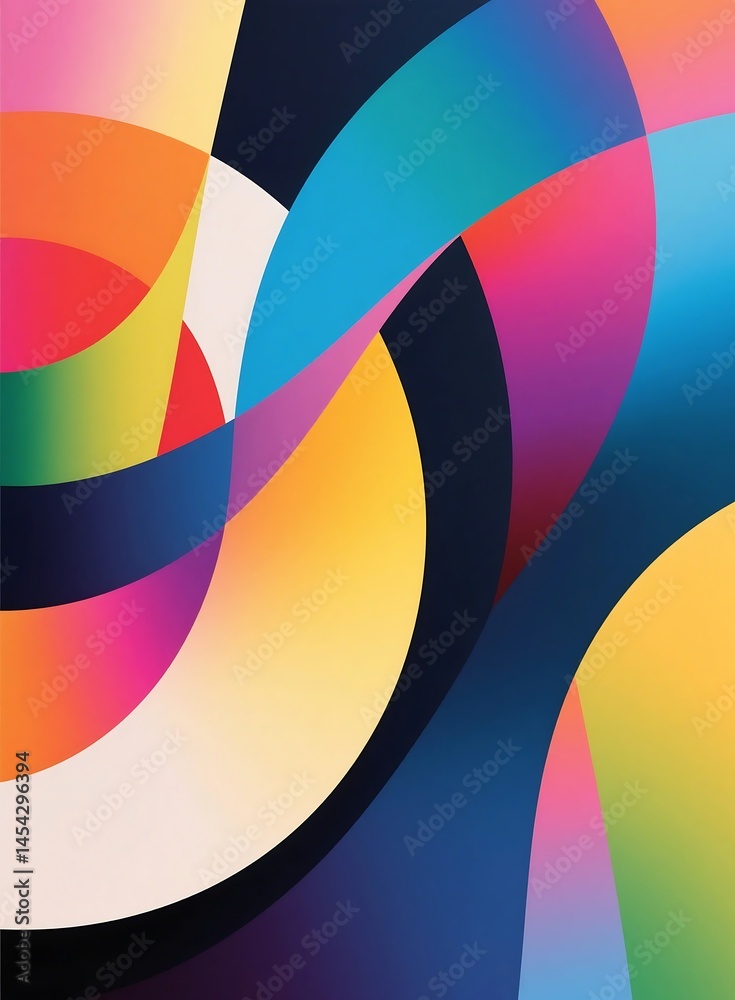 Obraz premium Colorful abstract elegant background