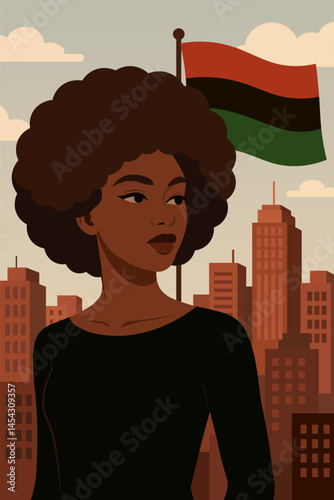 Juneteenth. June 19, Freedom Day. Vector illustration. Holiday banner, card, poster and background template.