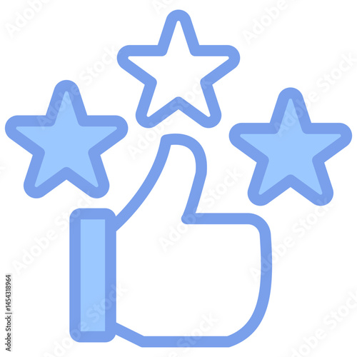 Review Blue Icon