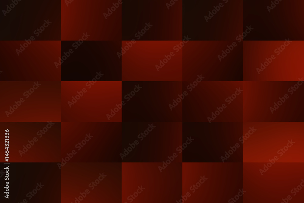 Obraz premium Czerwono-czarne geometryczne tło z prostokątnych bloków – abstrakcyjny wzór do nowoczesnych projektów graficznych i prezentacji