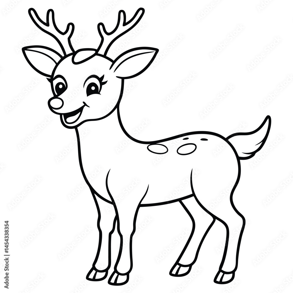 Fototapeta premium Happy-deer 