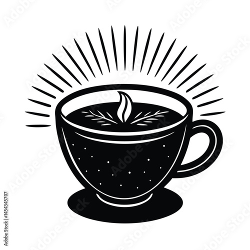 soothing green tea light cup