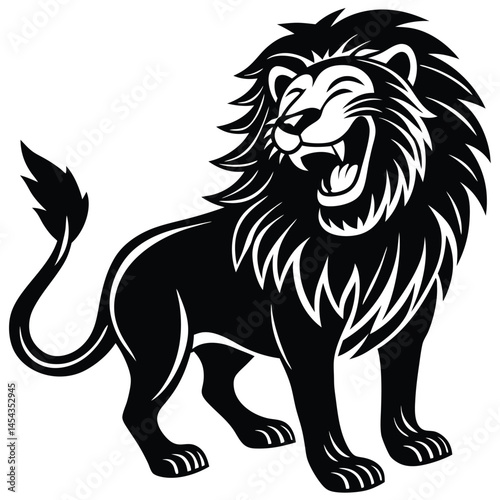 Wallpaper Mural Lion-laugh.  Torontodigital.ca