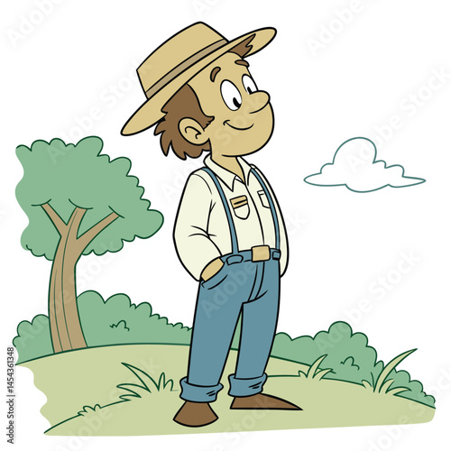 farmer in a farm