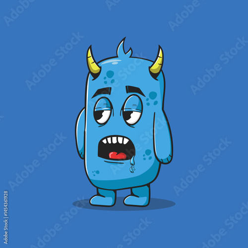 funny cartoon monster