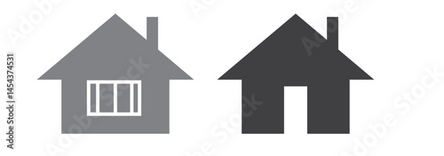 PrintWeb home flat icon for apps and websites