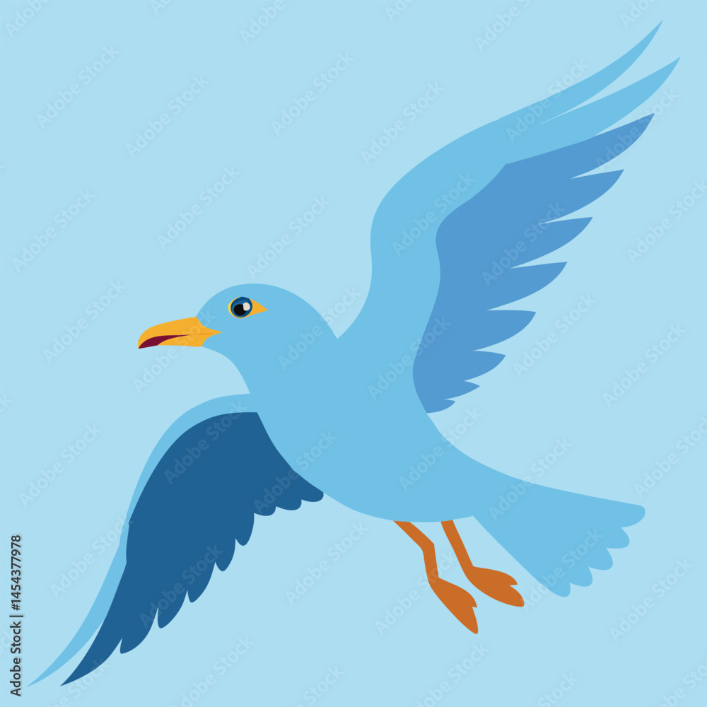 Obraz premium seagull-flying.eps