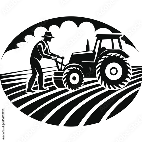 silhouette-of-a-farmer-plowing-a-field-with-a-trac (6).eps