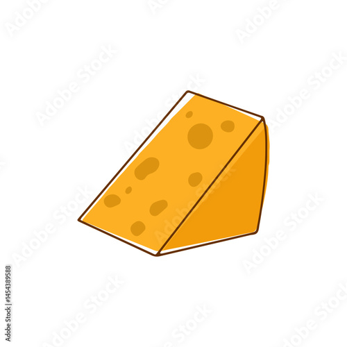 Emmental Cheese Illustration