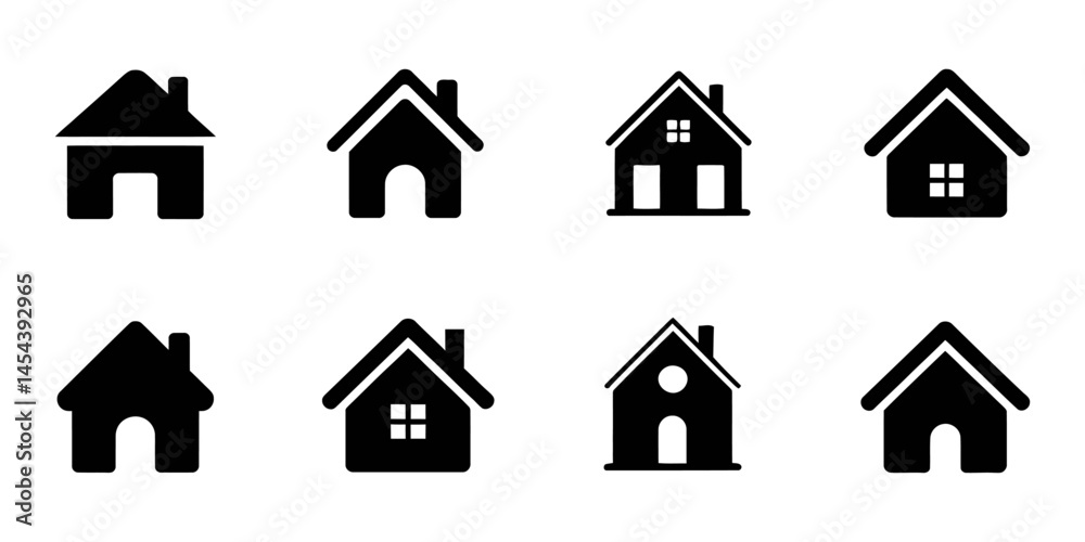 house icon set, Home flat icon set vector illustration, House or Home Icon Set Vector Design, House set icon, collection home sign, real estate, flat style houses in outline and line design - vector. house icon set, Home flat icon set vector illustration, House or Home Icon Set Vector Design, House set icon, collection home sign, real estate, flat style houses in outline and line design - vector.