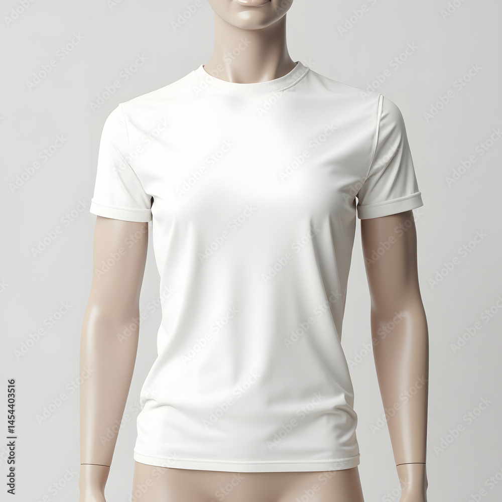 Plain White T-Shirt Template Plain White T-Shirt Template