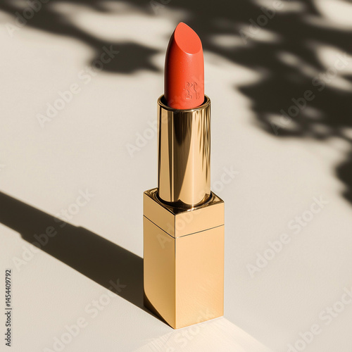 A lipstick isolated on a white background