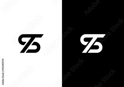 ST, TS monogram logo