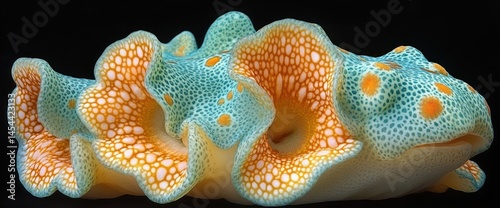 Vibrant, Detailed Sea Slug