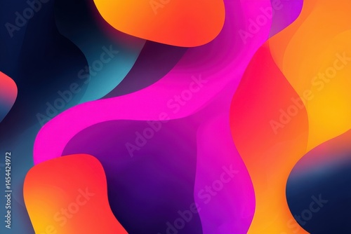 Colorful fluid shapes and gradients for contemporary backdrops, stylish invitation designs, captivating marketing content, lively social media graphics, and chic patterns for banners and brochures
