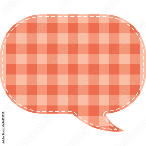 Speech Bubble Shirt Style Vector