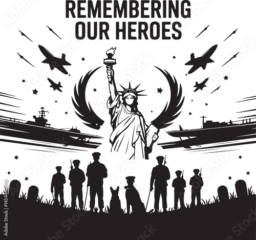 Memorial Day SVG | Soldier Silhouette | Remember and Honor Cut File for Cricut & Silhouette

Fallen Soldier Memorial SVG | Patriotic Clipart | Military Grave Silhouette Design

USA Flag & Soldier SVG 