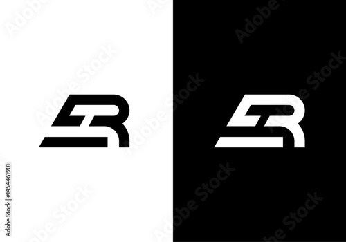 ER, RE monogram logo