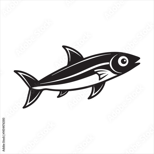 anchovy vector icon with a white background