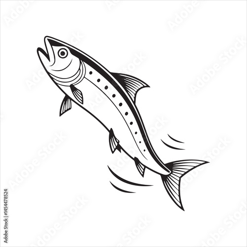 anchovy vector icon with a white background