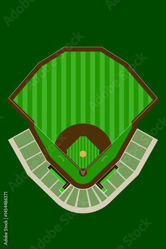 A baseball field