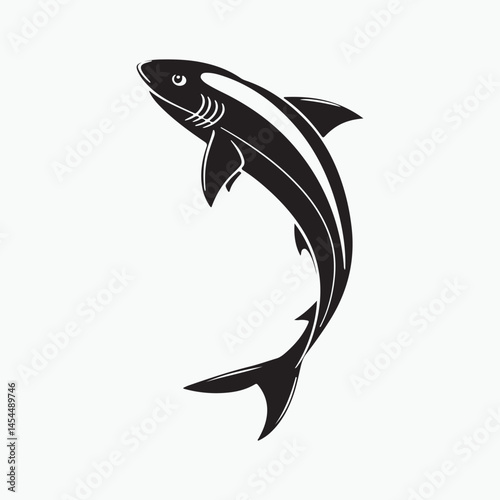 anchovy vector icon with a white background