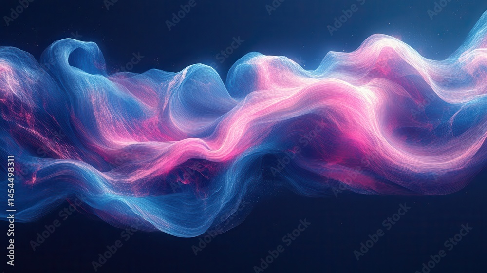Obraz premium Abstract Flowing Forms