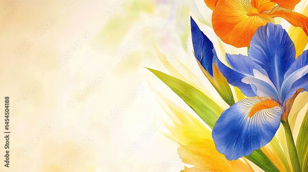 Delicate floral arrangement in vibrant colors.