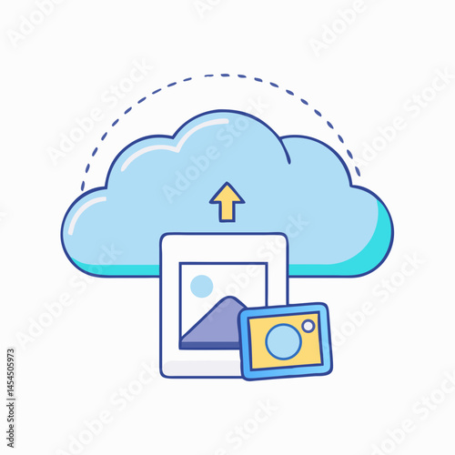 Cloud storage of digital content like photos and videos for mobile devices