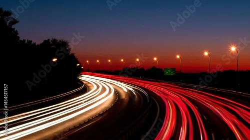 Abstract Motion and Speed with Light Trails
