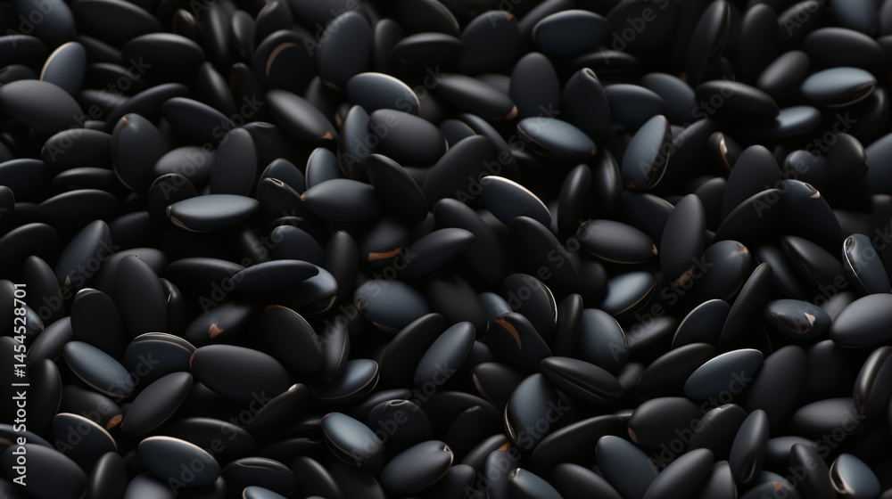 Seamless matte black and charcoal gradient background adorned with small black pebbles, exuding elegance.
Seamless matte black and charcoal gradient background adorned with small black pebbles, exuding elegance.