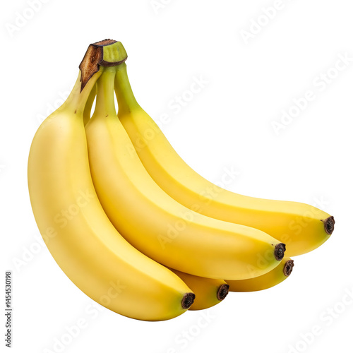Top view of sliced banana pieces on a wooden board, representing healthy eating and freshness. Great for recipe content, food photography, or promoting natural, plant-based ingredients