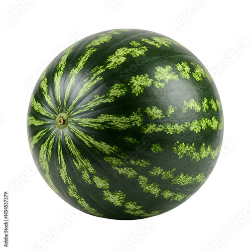 Top view of juicy watermelon slices arranged neatly on a plate, representing tropical delight, hydration, and healthy snacking. Great for blogs, recipe visuals, or summer-themed advertisements.