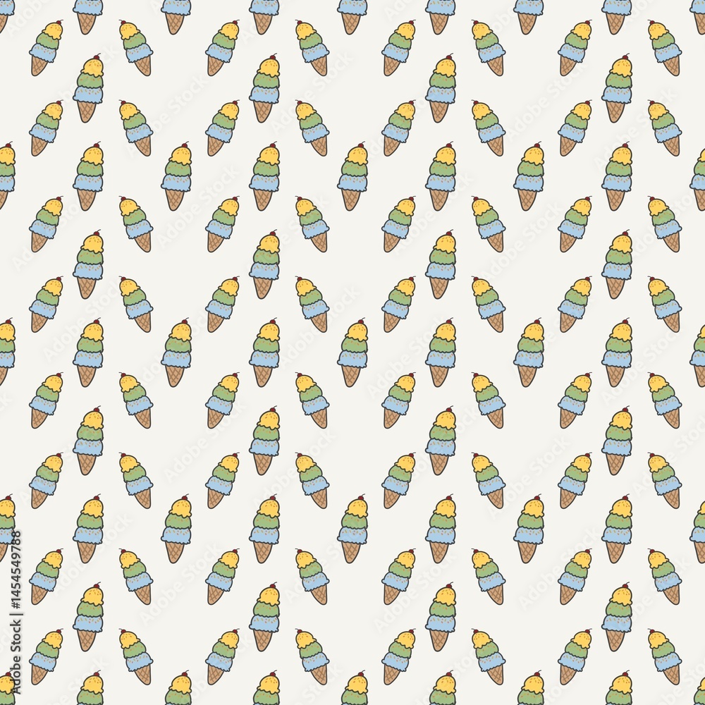 Obraz premium seamless floral pattern